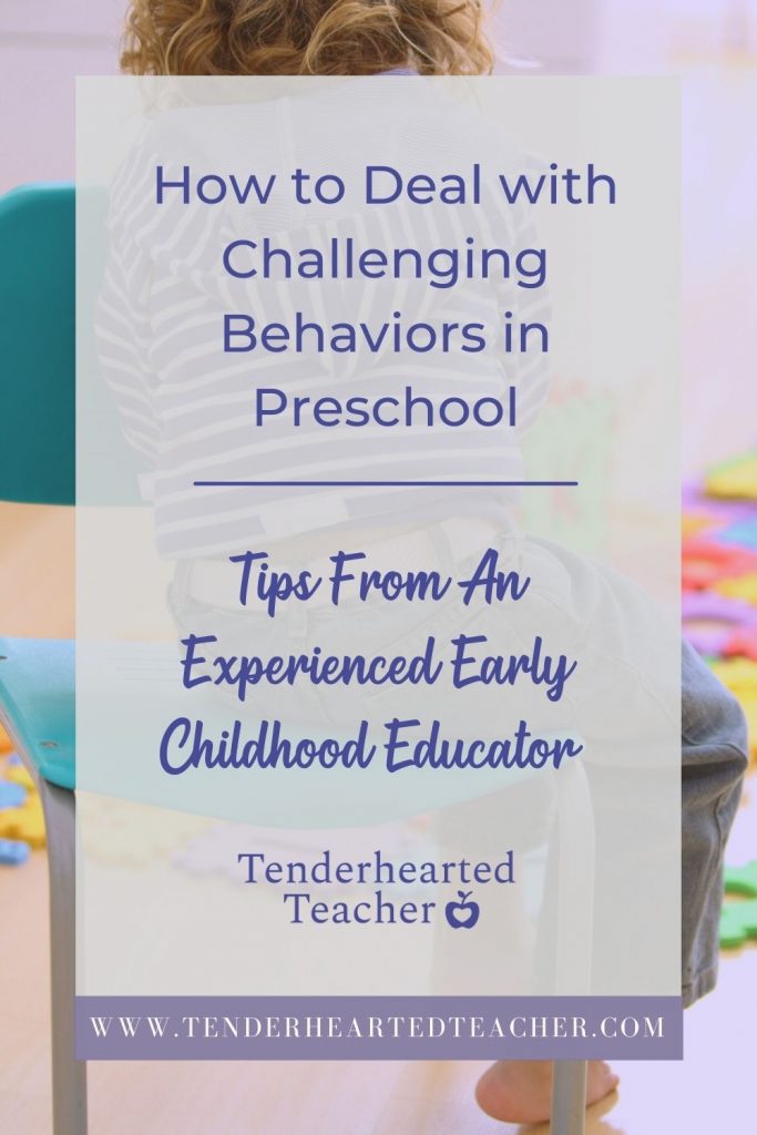 How To Deal With Challenging Behaviors in Preschool