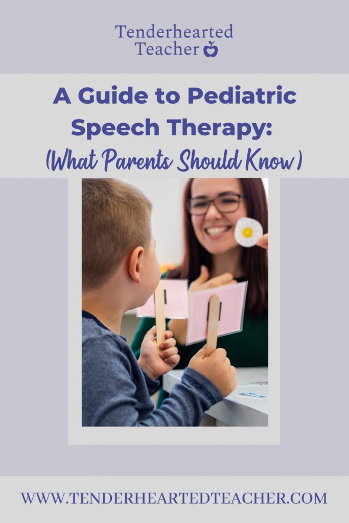 A Guide To Pediatric Speech Therapy: What Parents Should Know